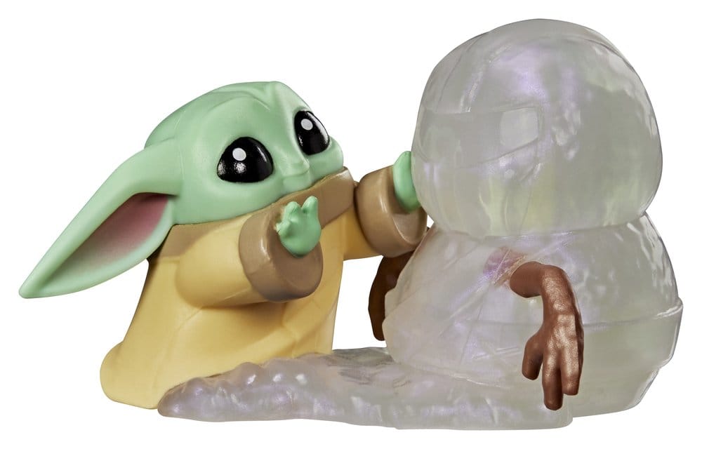 Star Wars Minifiguren 4 cm Grogu Force Freeze Series 2 Blind Box Display (24)