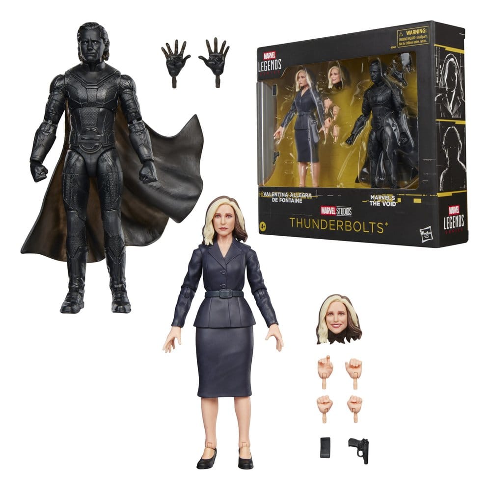 Thunderbolts Marvel Legends Actionfiguren 2er-Pack Valentina Allegra de Fontaine & Marvel's The Void 15 cm
