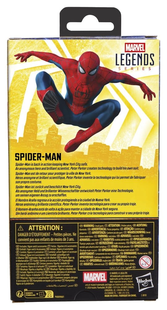 Spider-Man: Brand New Day Marvel Legends Actionfigur Spider-Man 15 cm