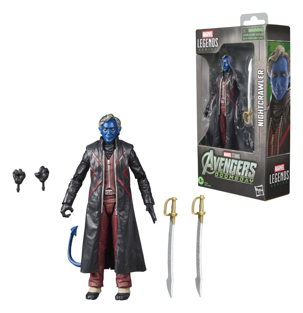 Avengers: Doomsday Marvel Legends Actionfigur Nightcrawler 15 cm
