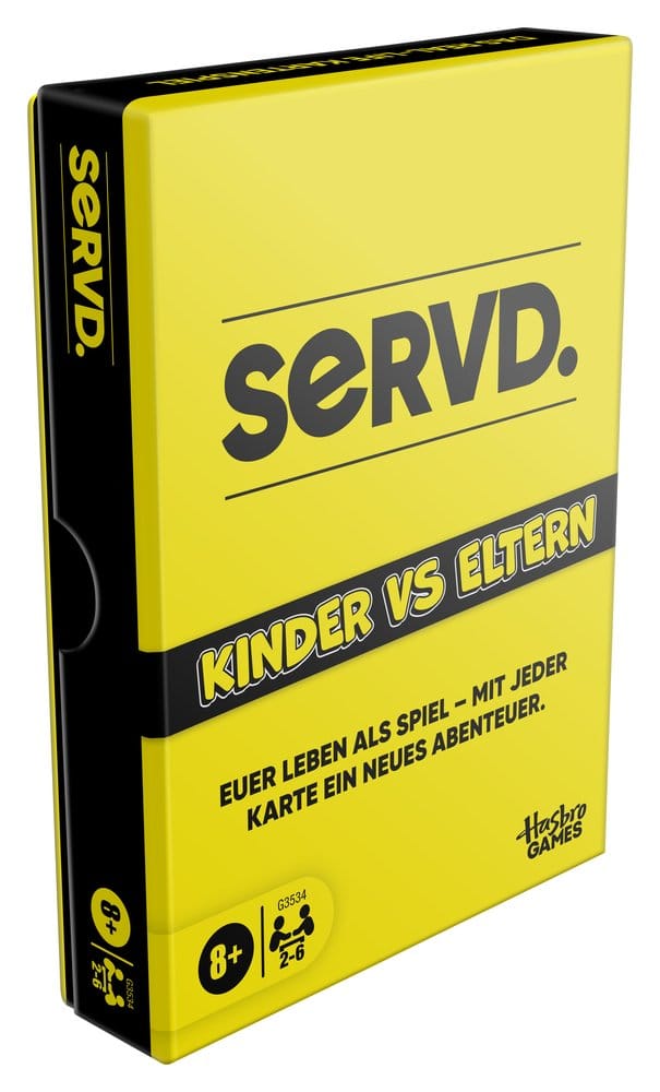 SERVD Kartenspiel Kinder vs. Eltern *Deutsche Version*