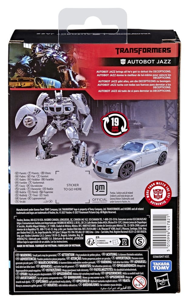 Transformers Studio Series Deluxe Class Actionfigur Autobot Jazz 12 cm