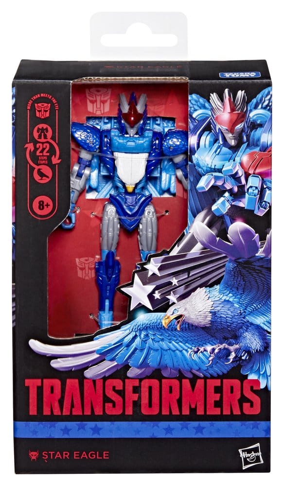 Transformers Deluxe Class Actionfigur Star Eagle 11 cm