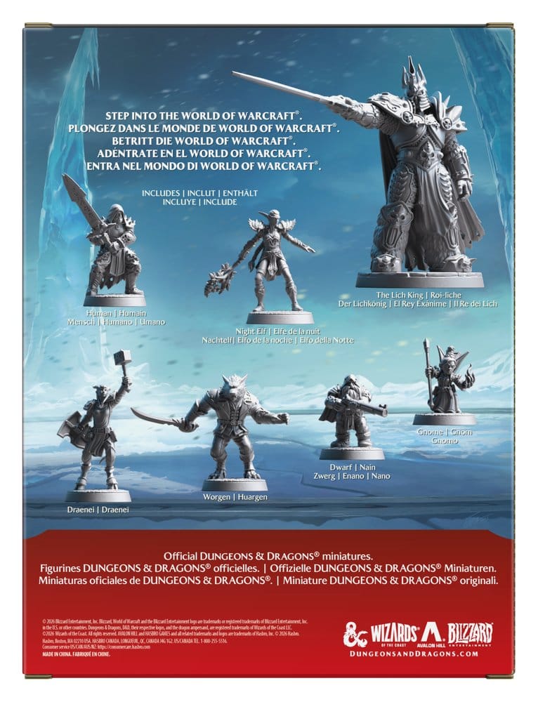 Dungeons & Dragons x World of Warcraft Miniaturen Set 2