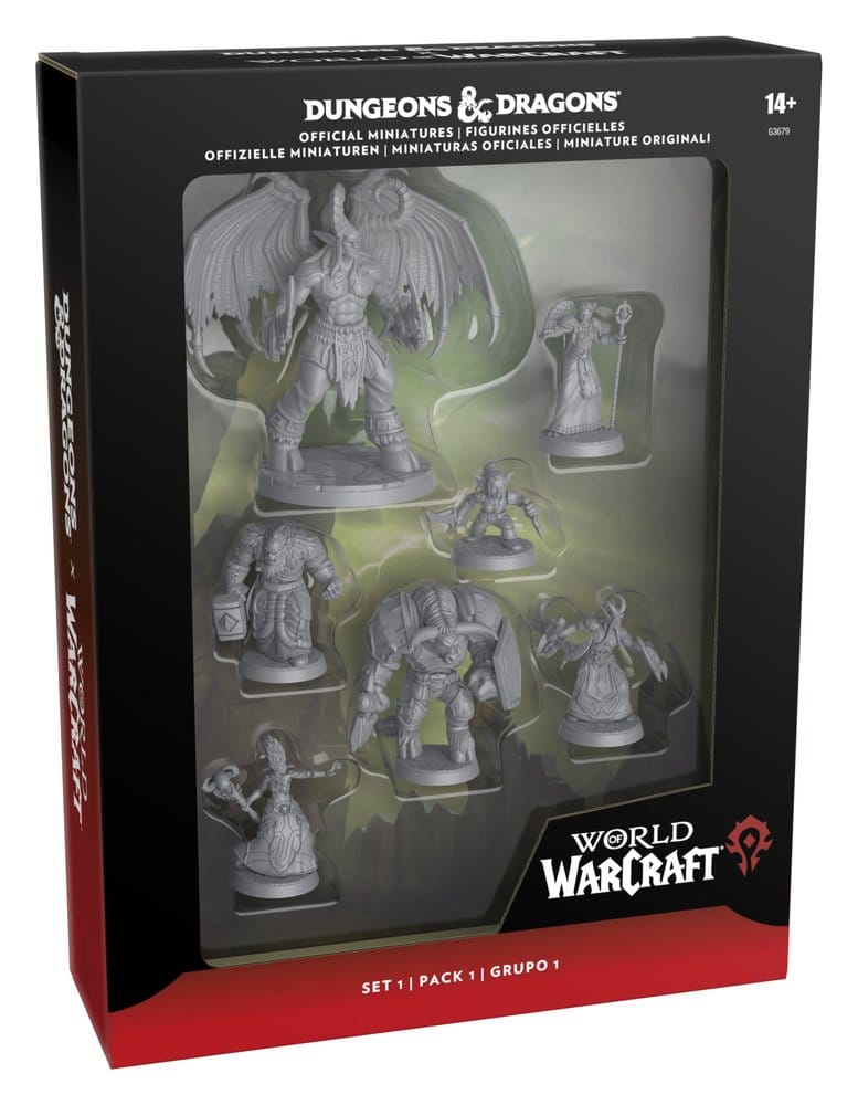 Dungeons & Dragons x World of Warcraft Miniaturen Set 1