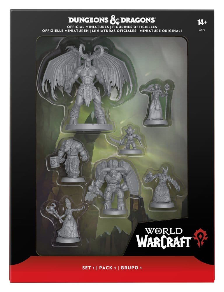 Dungeons & Dragons x World of Warcraft Miniaturen Set 1