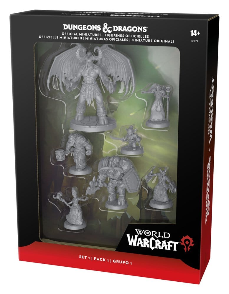 Dungeons & Dragons x World of Warcraft Miniaturen Set 1