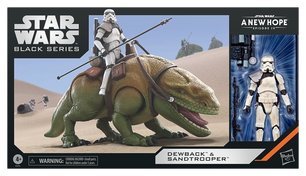 Star Wars Episode IV Black Series Actionfiguren 2er-Pack Dewback & Sandtrooper 15 cm