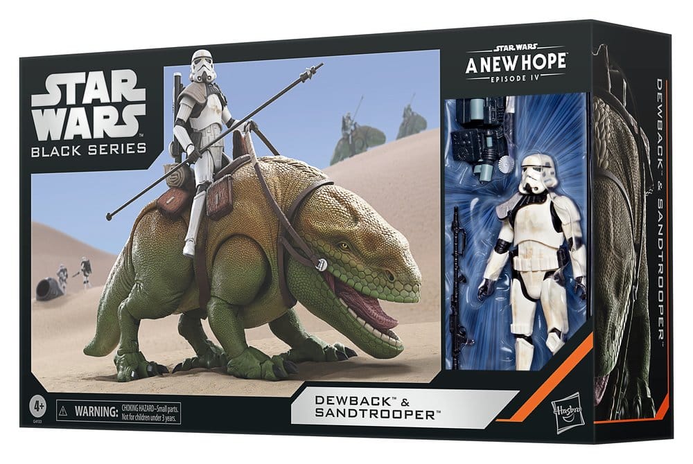 Star Wars Episode IV Black Series Actionfiguren 2er-Pack Dewback & Sandtrooper 15 cm