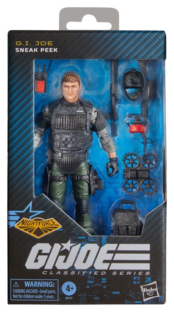 G.I. Joe Classified Series Actionfigur Night Force Sneak Peek 15 cm