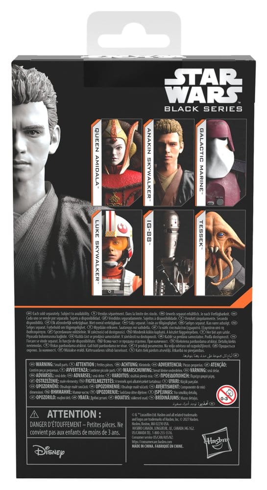 Star Wars Episode II Black Series Actionfigur Anakin Skywalker (Padawan) 15 cm