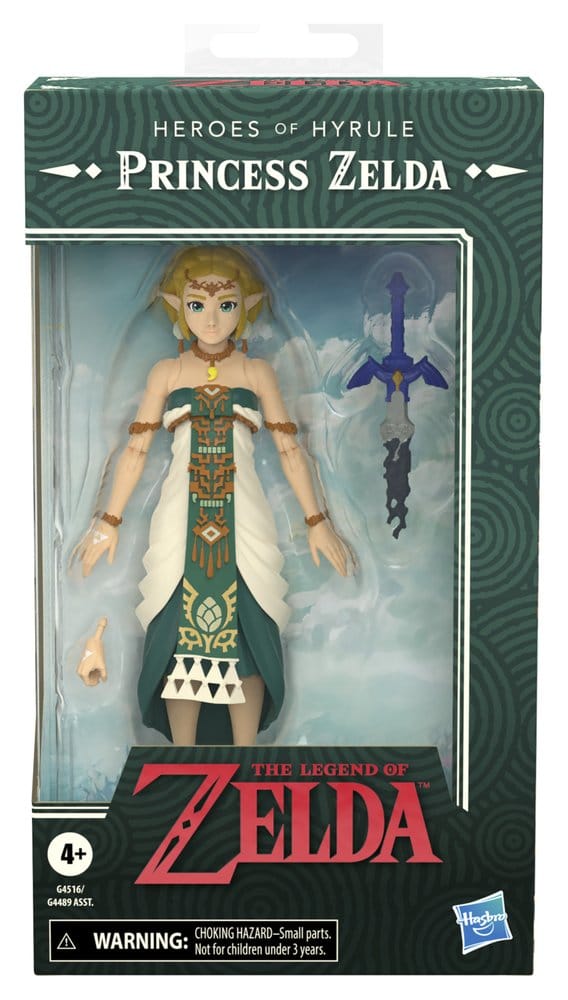 The Legend of Zelda: Tears of the Kingdom Heroes of Hyrule Actionfigur Princess Zelda 15 cm