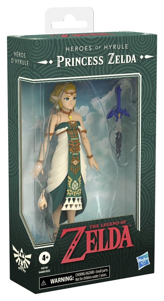 The Legend of Zelda: Tears of the Kingdom Heroes of Hyrule Actionfigur Princess Zelda 15 cm