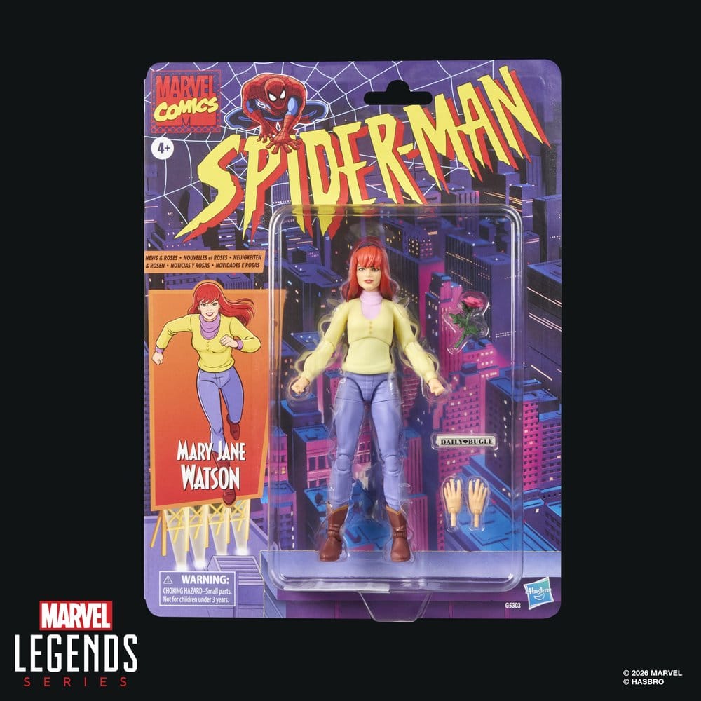 Spider-Man Marvel Legends Actionfigur Mary Jane Watson 15 cm