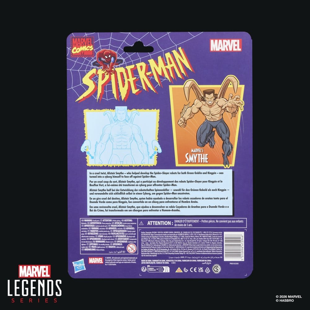 Spider-Man Marvel Legends Actionfigur Marvel's Smythe 15 cm