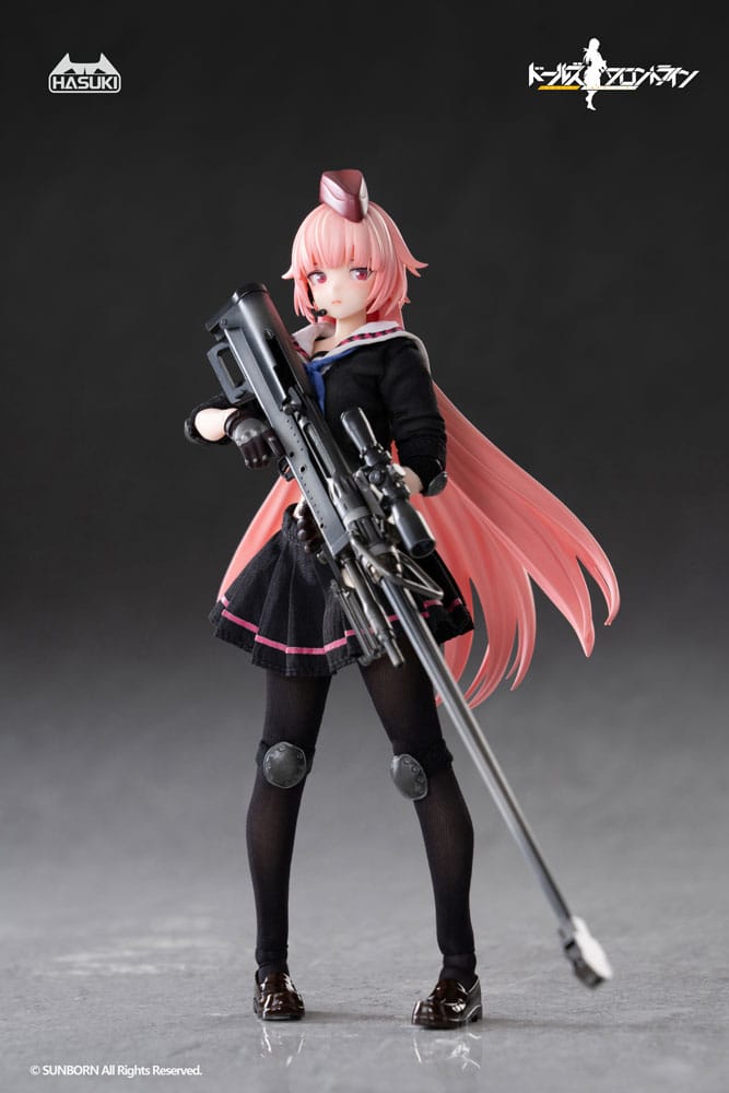 Girls´ Frontline Pocket Art Actionfigur 1/12 PA011 NTW-20 16 cm      