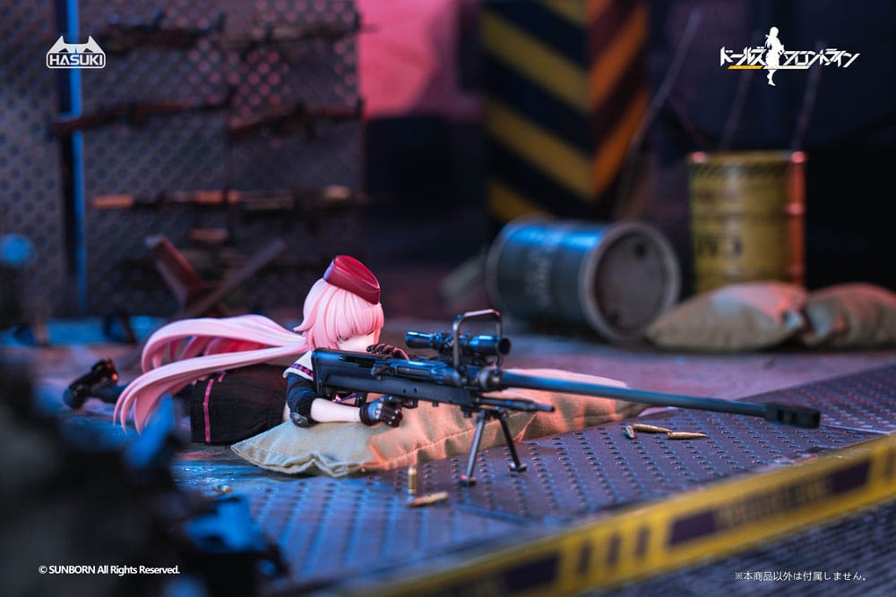 Girls´ Frontline Pocket Art Actionfigur 1/12 PA011 NTW-20 16 cm      