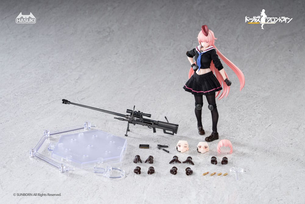 Girls´ Frontline Pocket Art Actionfigur 1/12 PA011 NTW-20 16 cm      
