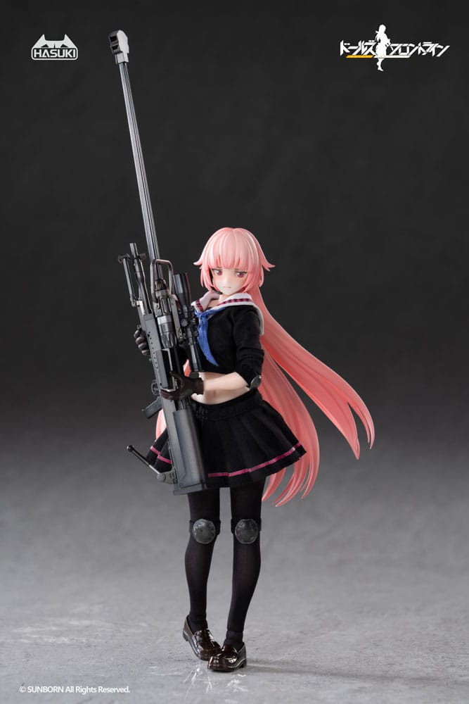Girls´ Frontline Pocket Art Actionfigur 1/12 PA011 NTW-20 16 cm      