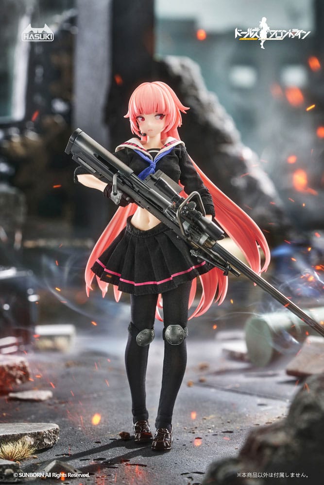 Girls´ Frontline Pocket Art Actionfigur 1/12 PA011 NTW-20 16 cm      
