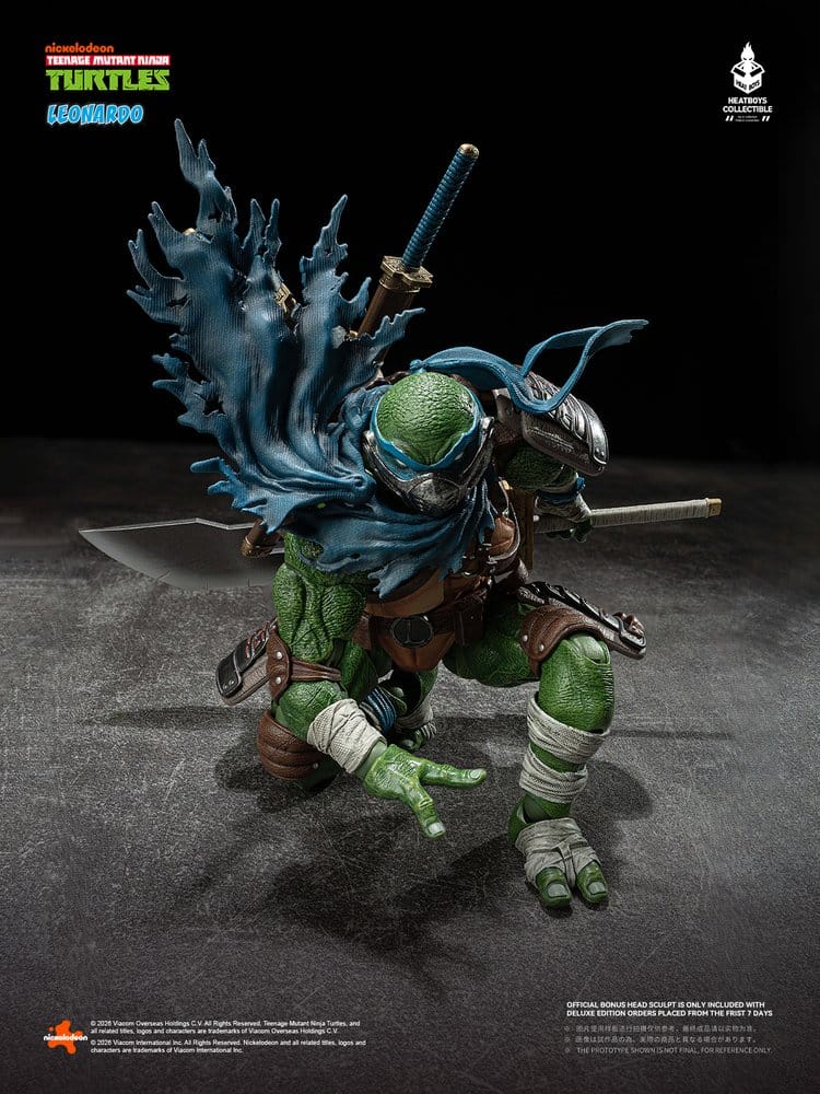 Teenage Mutant Ninja Turtles Actionfigur Leonardo Deluxe Version 20 cm