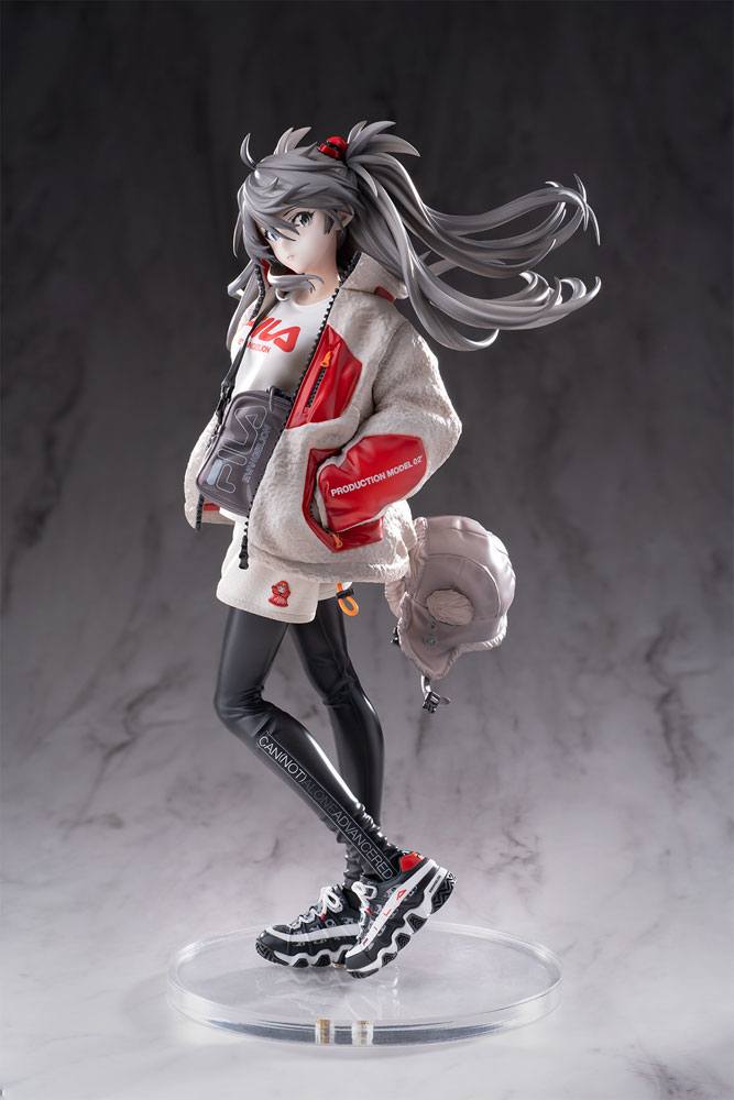 Neon Genesis Evangelion PVC Statue 1/7 Shikinami Asuka Langley Ver. Radio Eva Part 2 Original Color 25 cm 