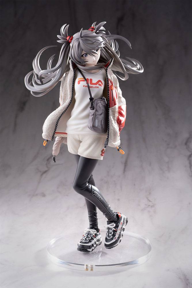 Neon Genesis Evangelion PVC Statue 1/7 Shikinami Asuka Langley Ver. Radio Eva Part 2 Original Color 25 cm 