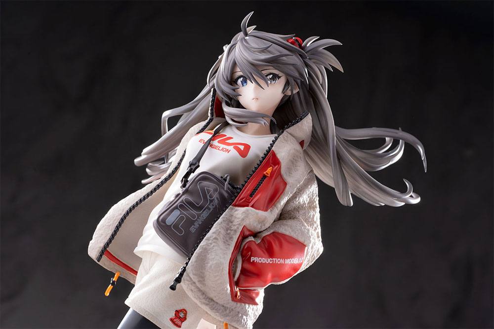 Neon Genesis Evangelion PVC Statue 1/7 Shikinami Asuka Langley Ver. Radio Eva Part 2 Original Color 25 cm 