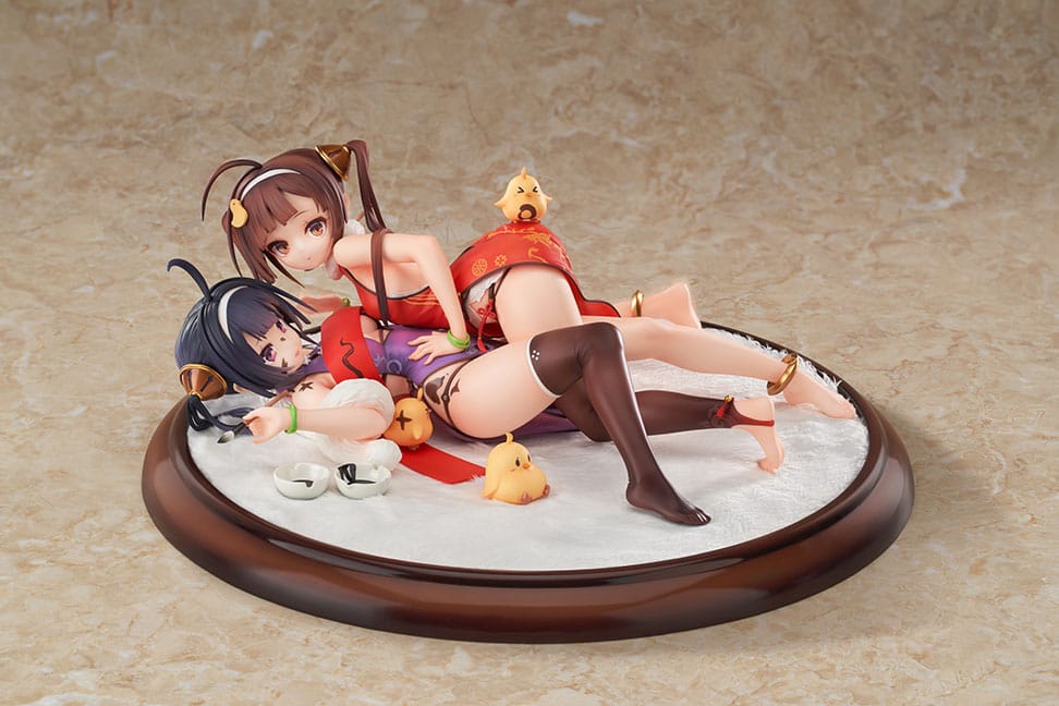 Azur Lane PVC Statue 1/7 Ping Hai & Ning Hai 12 cm