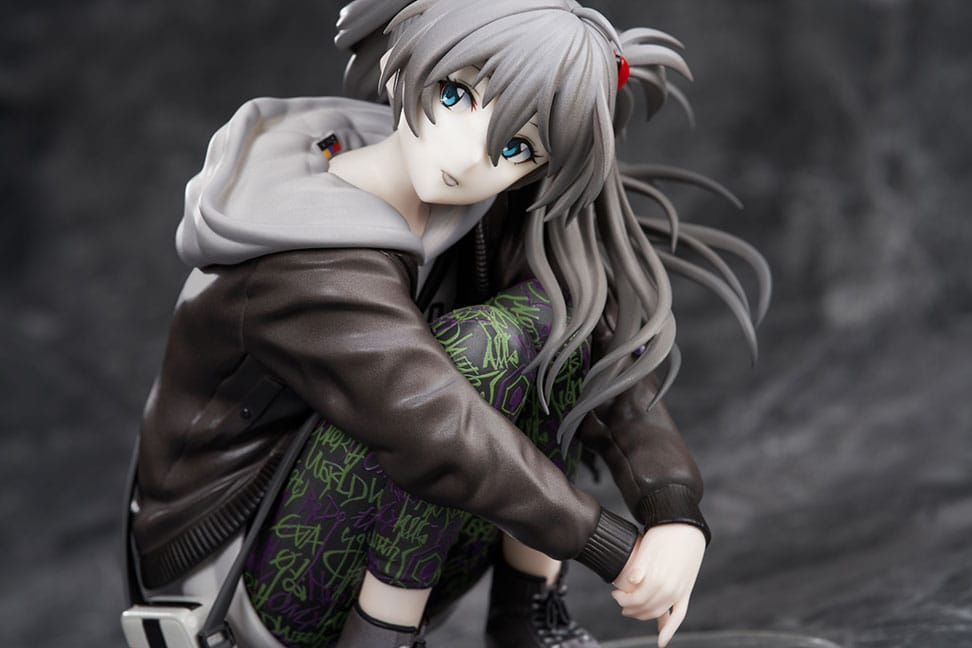 Neon Genesis Evangelion PVC Statue 1/7 Shikinami Asuka Langley Ver. Part 3 Radio Eva Original Color 12 cm