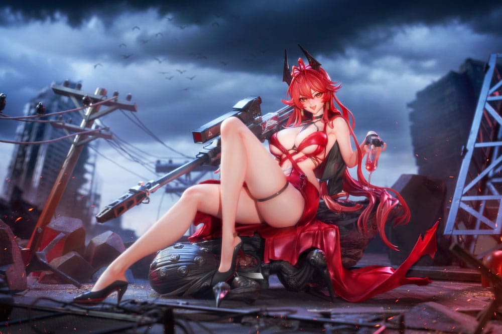 Goddess of Victory: Nikke PVC Statue 1/4 Red Hood Nonsense Red 28 cm         