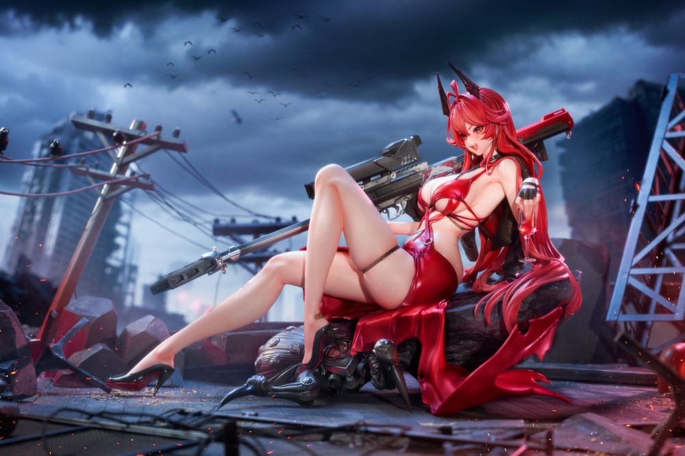 Goddess of Victory: Nikke PVC Statue 1/4 Red Hood Nonsense Red 28 cm         