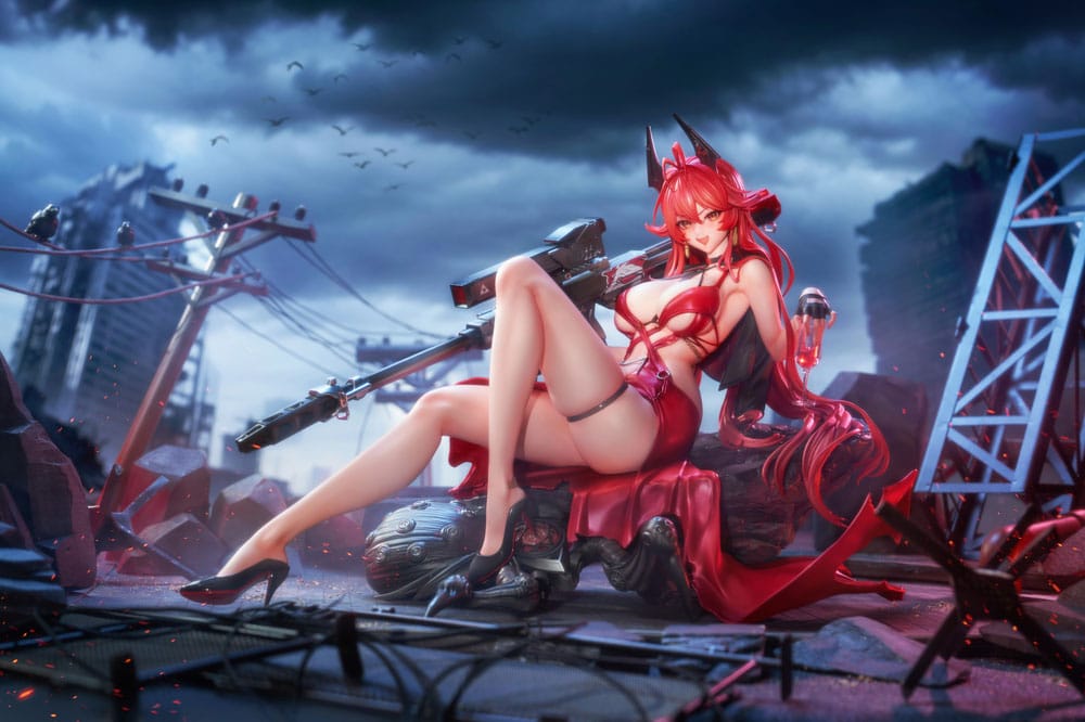 Goddess of Victory: Nikke PVC Statue 1/4 Red Hood Nonsense Red Deluxe Edtition 28 cm        