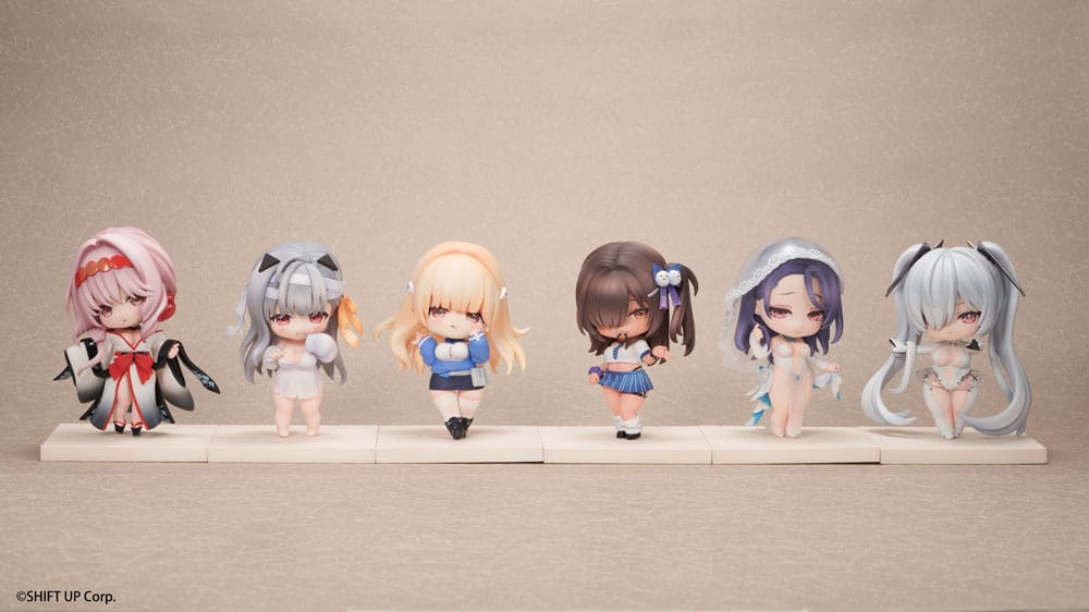 Goddess of Victory: Nikke SAC Series Mini-Figuren 6er-Pack Chibi Vol. 3 10 cm      