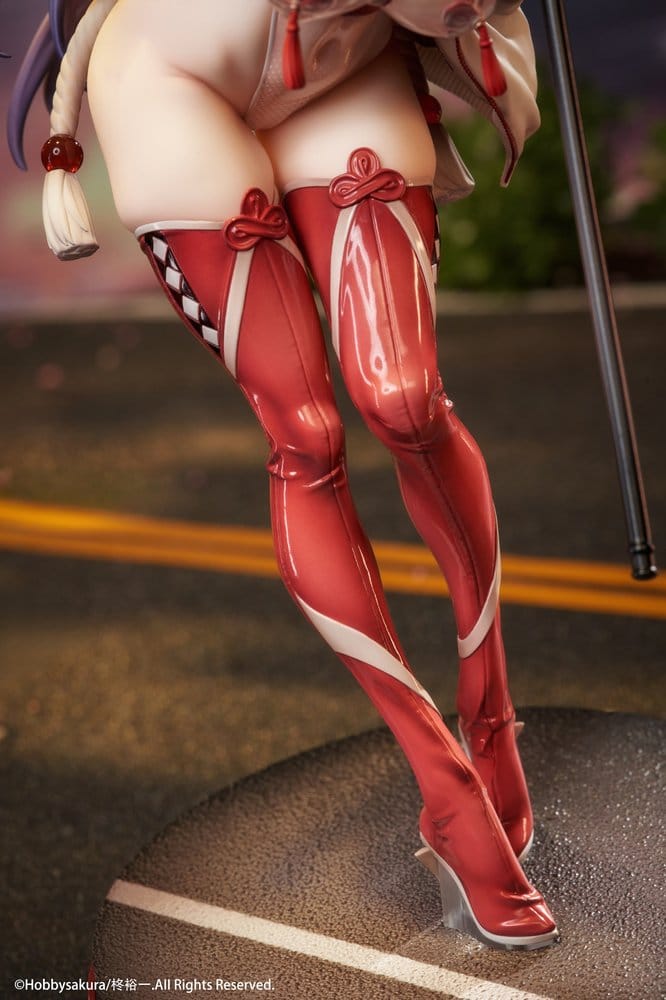Original Character Miko Shoujo PVC Figur 1/7 Miko Race Queen Ver. 33 cm