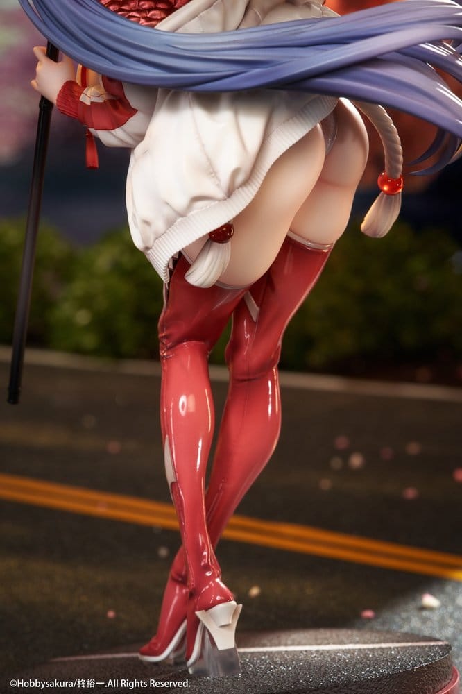 Original Character Miko Shoujo PVC Figur 1/7 Miko Race Queen Ver. 33 cm