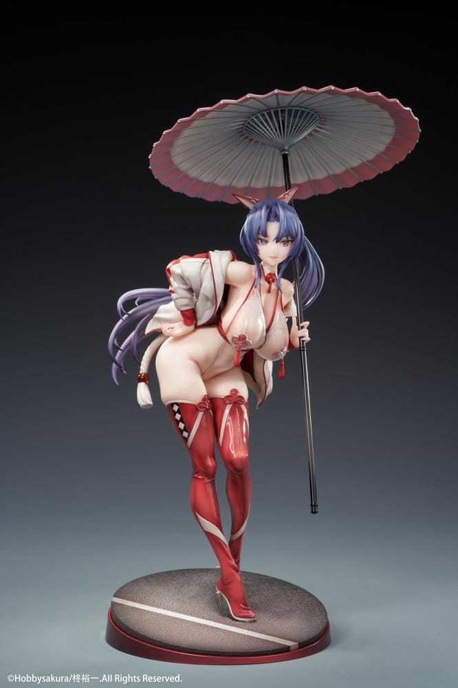 Original Character Miko Shoujo PVC Figur 1/7 Miko Race Queen Ver. 33 cm