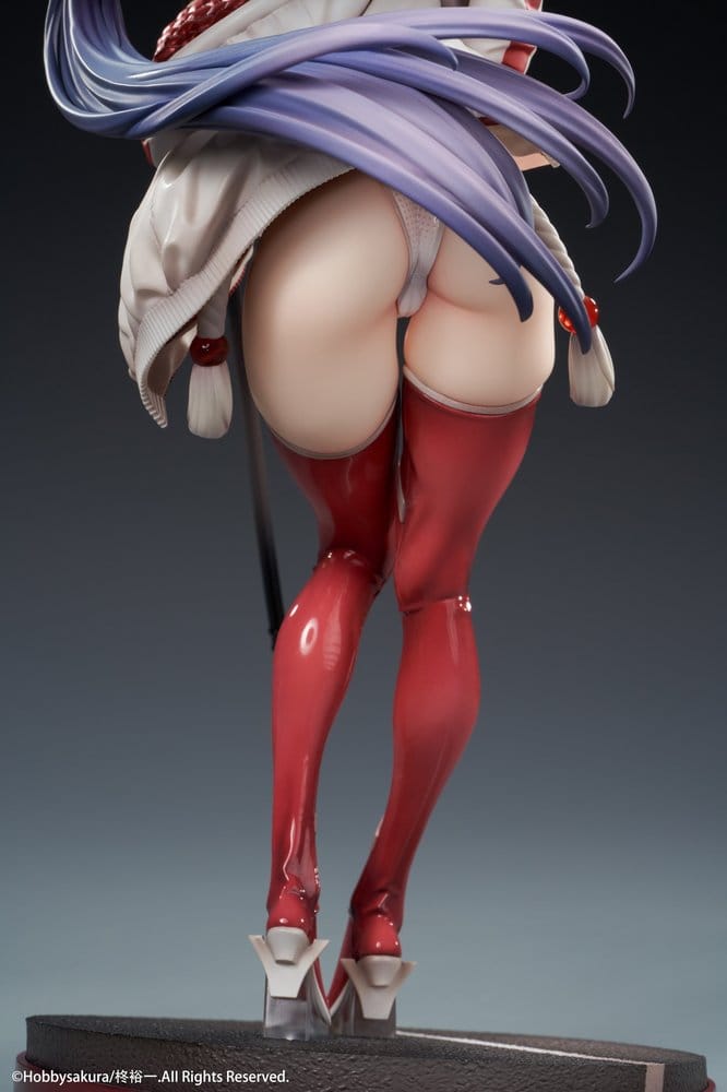 Original Character Miko Shoujo PVC Figur 1/7 Miko Race Queen Ver. 33 cm