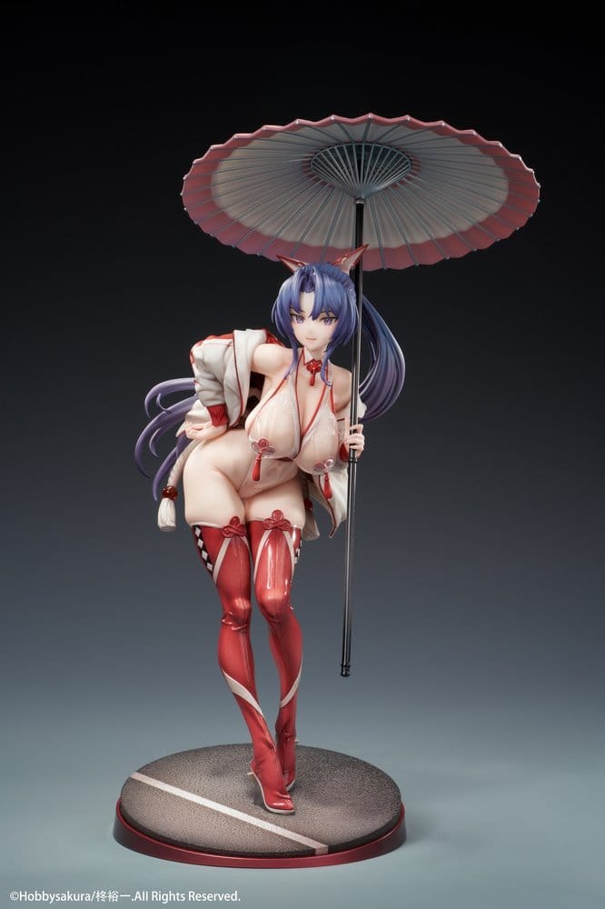 Original Character Miko Shoujo PVC Figur 1/7 Miko Race Queen Ver. Deluxe Edition 33 cm