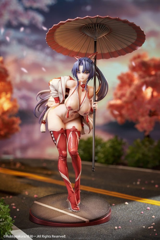 Original Character Miko Shoujo PVC Figur 1/7 Miko Race Queen Ver. Deluxe Edition 33 cm