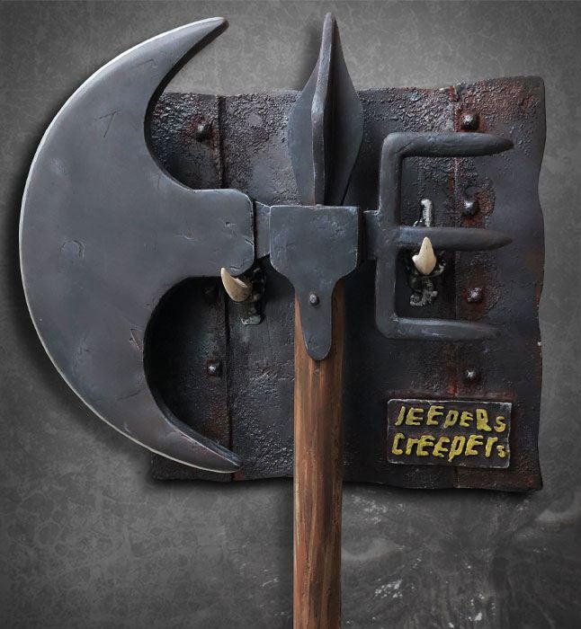Jeepers Creepers Replik 1/1 The Creeper's Battle Axe 56 cm 