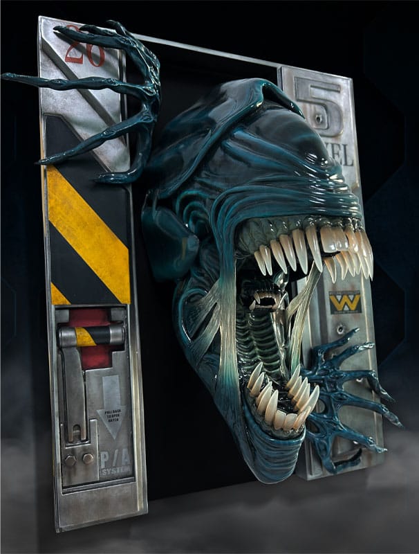 Aliens Wand-Skulptur 1/2 Alien Queen 51 x 41 x 25 cm  