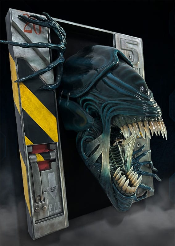 Aliens Wand-Skulptur 1/2 Alien Queen 51 x 41 x 25 cm  