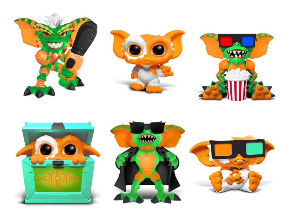 Gremlins Blind Box Minifiguren 6 cm Halloween Edition Display (12) 
