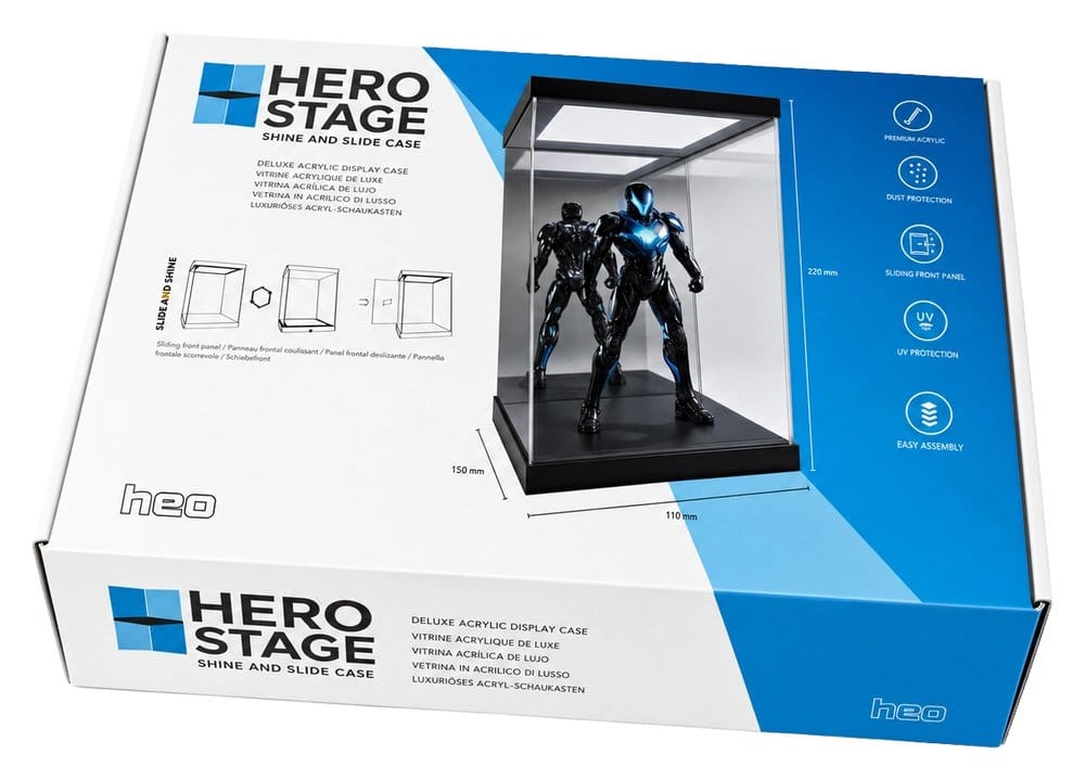Hero Stage Shine and Slide Acrylic 1/6 Figuren Display Case