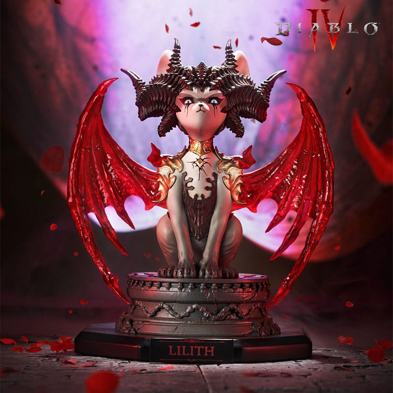Diablo IV Statue Lilith Meow 17 cm