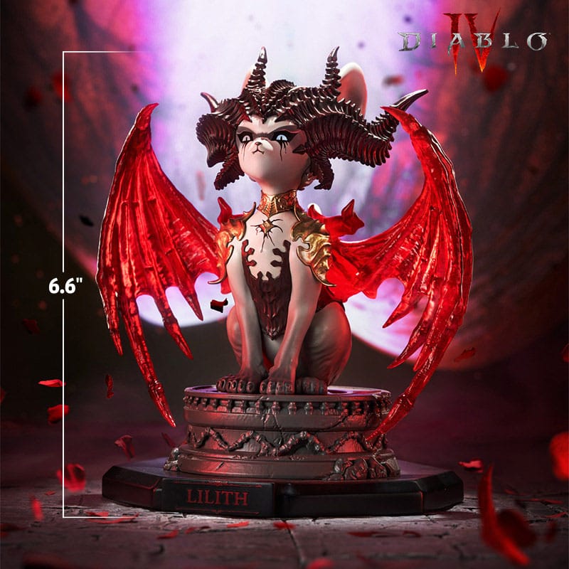 Diablo IV Statue Lilith Meow 17 cm