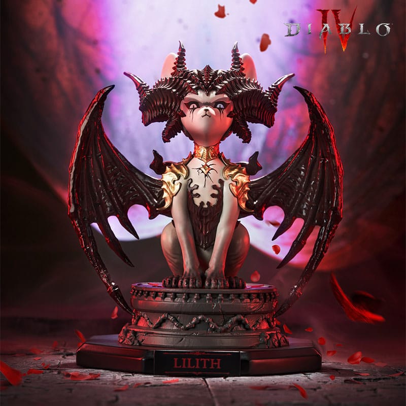 Diablo IV Statue Lilith Meow 17 cm