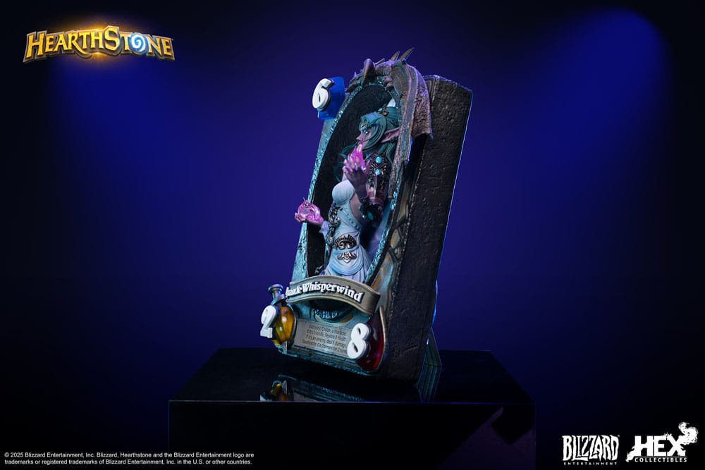 Hearthstone 3D Art Frame Statue Tyrande Whisperwind 31 cm