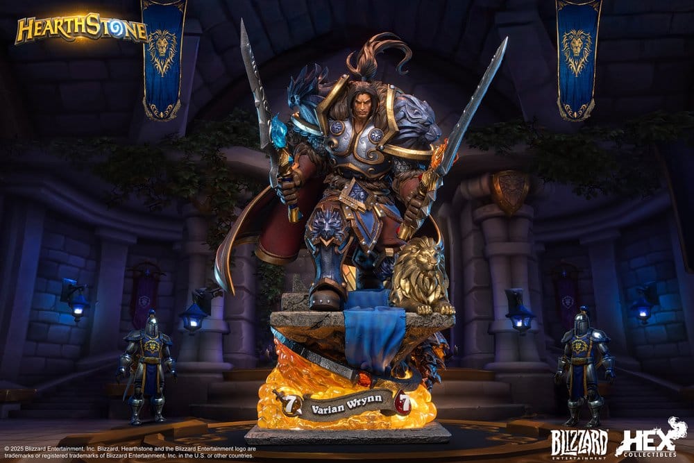 Hearthstone Statue 1/10 Varian Wrynn 31 cm